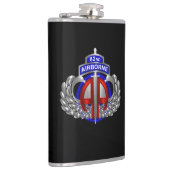 第82空挺師団ダガーデザイン フラスク (右)