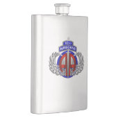 第82空挺師団ダガーデザイン フラスク (右)