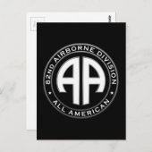 第82空挺師団パッカジュアルチ ポストカード (正面/裏面)