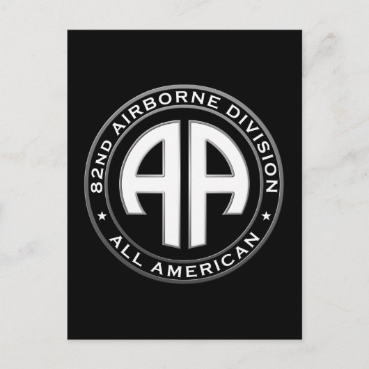 第82空挺師団パッカジュアルチ ポストカード (正面)