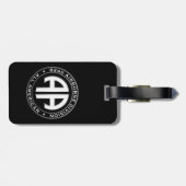 第82空挺師団パッカジュアルチ ラゲッジタグ (裏面横)