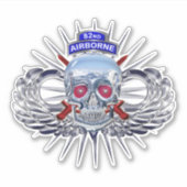 第82空挺師団パラトパースカル シール (正面)