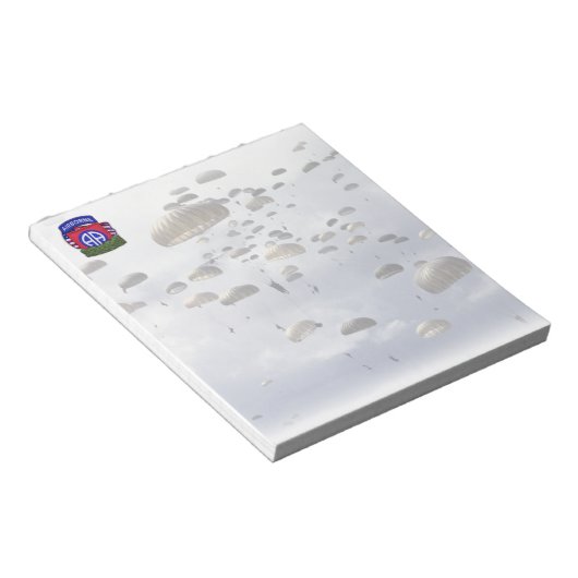 第82空挺師団フォートブラッグ退役軍人ヴェッツNo ノートパッド (アングル)