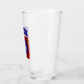 第82空挺師団メタルパッチ タンブラーグラス (左)