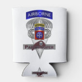 第82空挺師団レンジャー 缶クーラー (裏面)