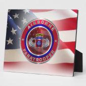 第82空挺師団空挺師団 フォトプラーク (側面)