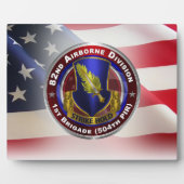 第82空挺師団第1旅団 フォトプラーク (正面)