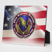 第82空挺師団第1旅団 フォトプラーク (側面)