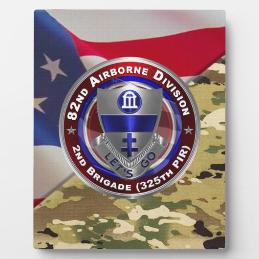 第82空挺師団第2旅団 フォトプラーク (正面)