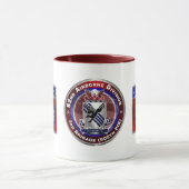 第82空挺師団第3旅団第505旅団 マグカップ (中央)