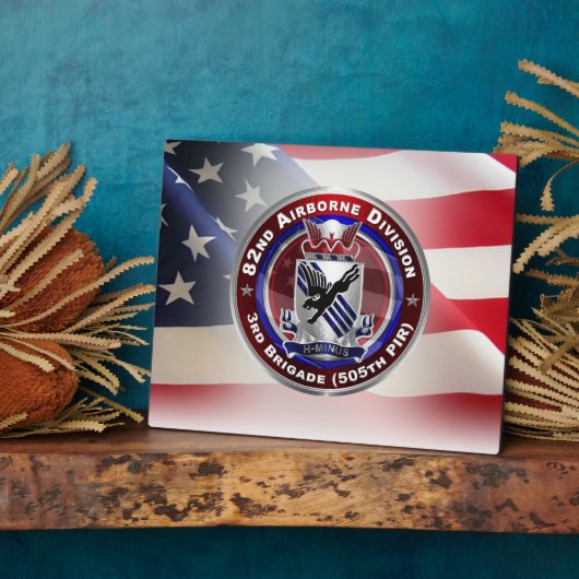 第82空挺師団第3旅団 フォトプラーク (側面)