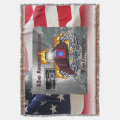 第82空挺師団素晴らし部隊！ スローブランケット (正面縦)