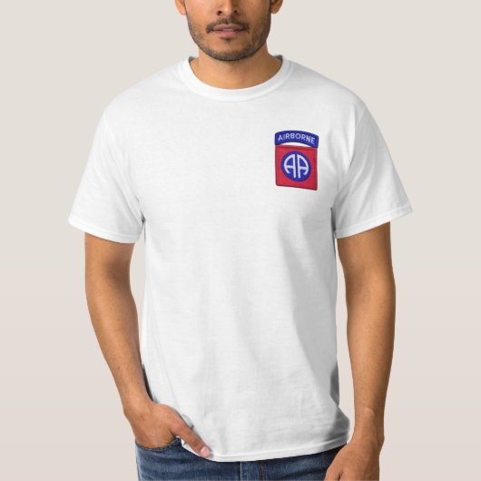 第82空挺師団退役軍人がイラクTシャツを攻撃 Tシャツ (正面)