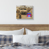 第82空挺師団退役軍人が湾岸戦争を回避 キャンバスプリント (インサイチュ (寝室))