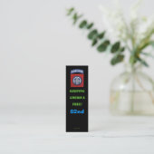 第82空挺師団退役軍人ブックスマーカー スキニー名刺 (スタンド正面)