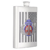 第82空挺師団長デザイン旗 フラスク (右)