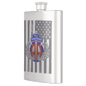 第82空挺師団長デザイン旗 フラスク (左)