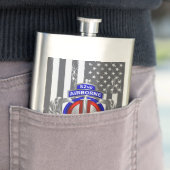 第82空挺師団長デザイン旗 フラスク (インサイチュ)