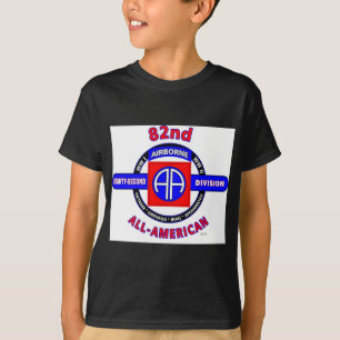 第82空挺師団"すべてのアメリカの"部分 Tシャツ