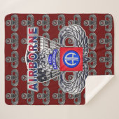 第82空挺師団 シェルパブランケット (正面(横))