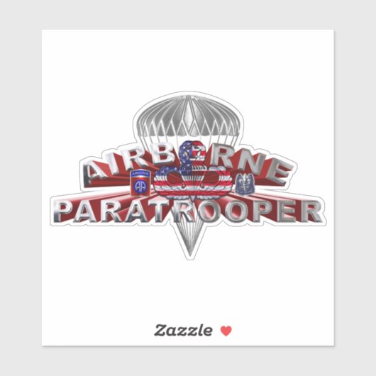 第82空挺師団 シール (シート)