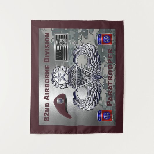 第82空挺師団 タペストリー (正面)