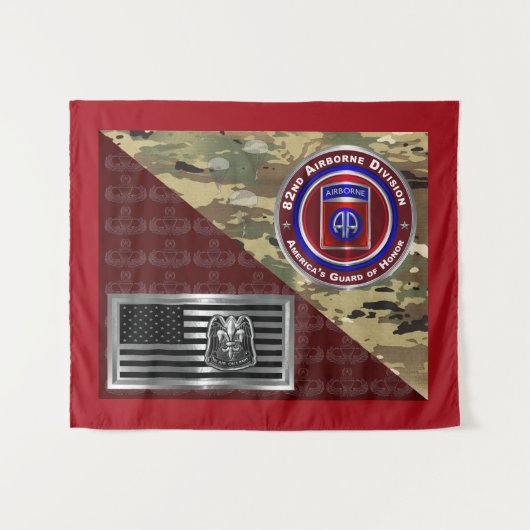 第82空挺師団 タペストリー (正面(横))