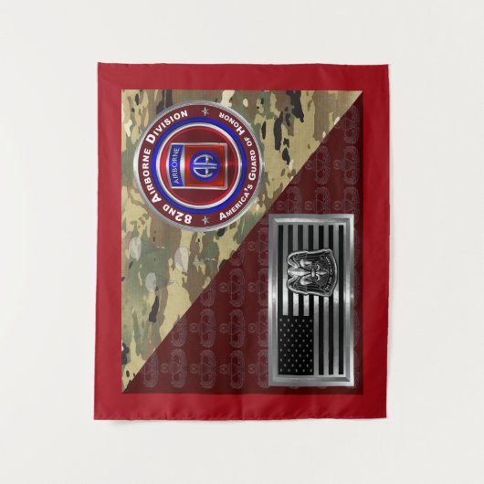 第82空挺師団 タペストリー (正面)