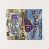 第82空挺師団 タペストリー (正面(横))