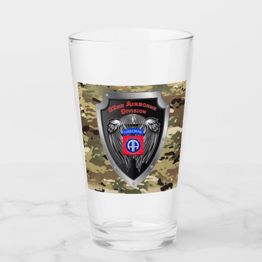 第82空挺師団 タンブラーグラス (正面)