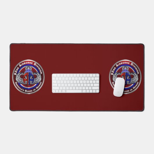 第82空挺師団 デスクマット (キーボード&マウス)