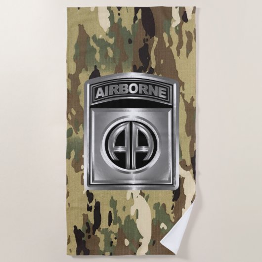 第82空挺師団 ビーチタオル (正面)