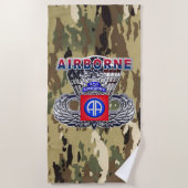 第82空挺師団 ビーチタオル (正面)