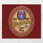 第82空挺師団 ビールラベル (シングルラベル)