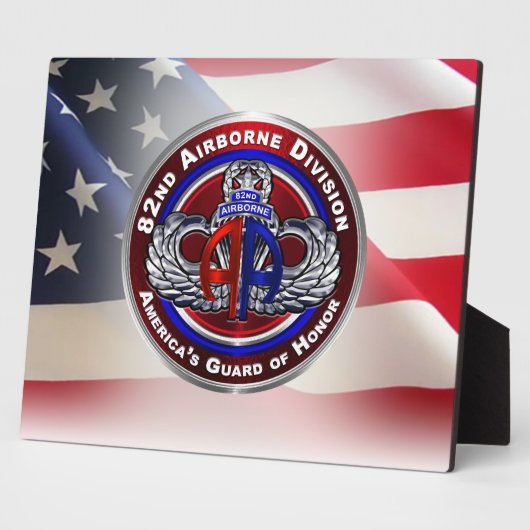 第82空挺師団 フォトプラーク (側面)