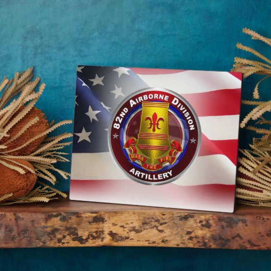 第82空挺師団 フォトプラーク (側面)