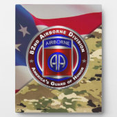 第82空挺師団 フォトプラーク (正面)