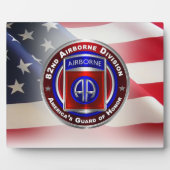 第82空挺師団 フォトプラーク (正面)