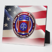 第82空挺師団 フォトプラーク (側面)