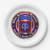 第82空挺師団 ペーパープレート (正面)