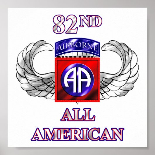 第82空挺師団 ポスター (正面)