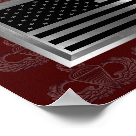 第82空挺師団 ポスター (角)