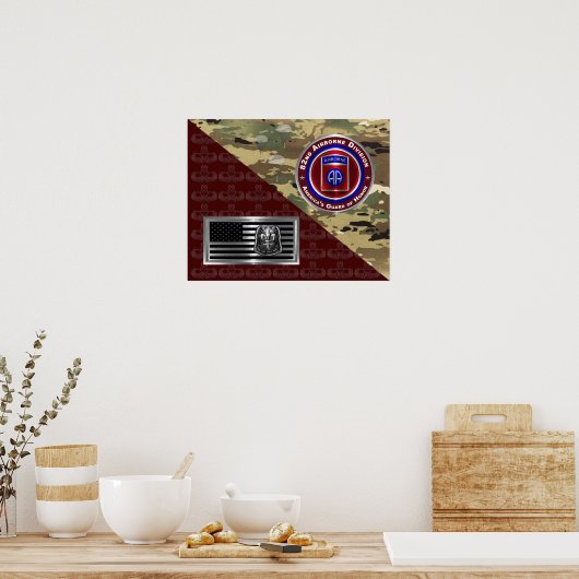 第82空挺師団 ポスター (キッチン)