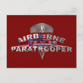 第82空挺師団 ポストカード (正面)