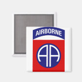 第82空挺師団 マグネット (正面/裏面)