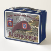 第82空挺師団 メタルランチボックス (正面)