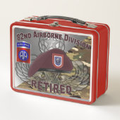 第82空挺師団 メタルランチボックス (正面)
