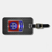 第82空挺師団 ラゲッジタグ (正面横)