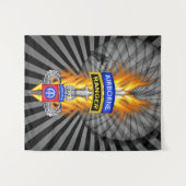 第82空挺師団「全機空挺師団」 タペストリー (正面(横))