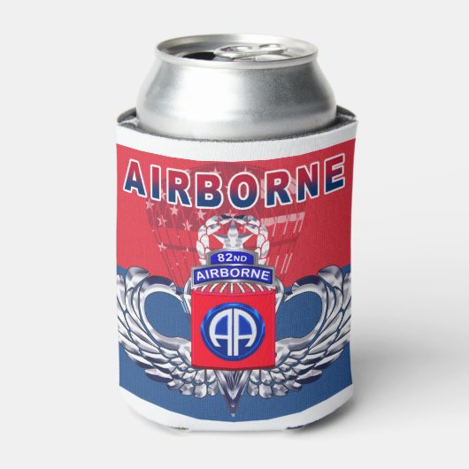 第82空挺師団 缶クーラー (缶正面)